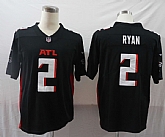 Nike Falcons 2 Matt Ryan Black New Vapor Untouchable Limited Jersey,baseball caps,new era cap wholesale,wholesale hats